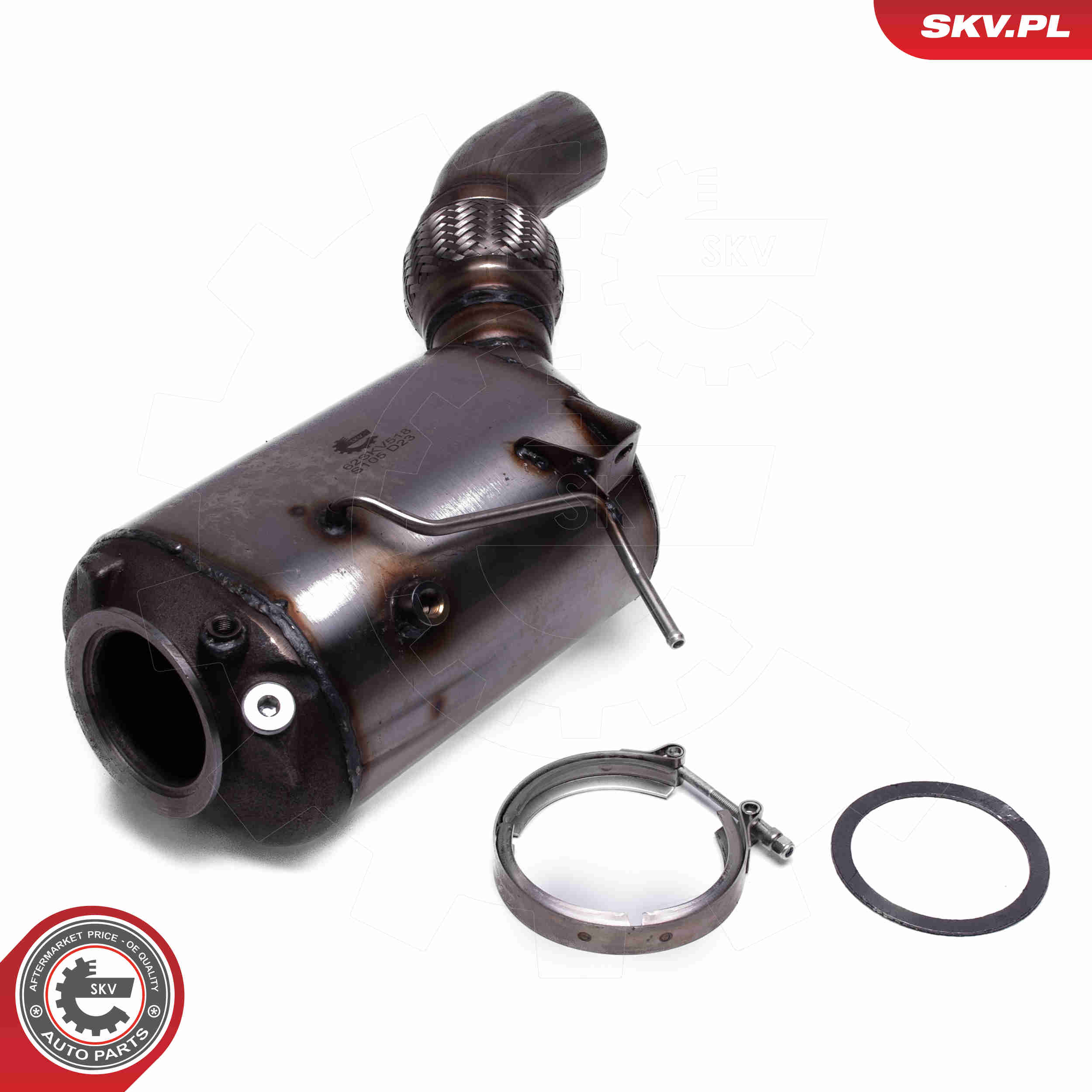 Soot/Particulate Filter, exhaust system - 62SKV518 ESEN SKV