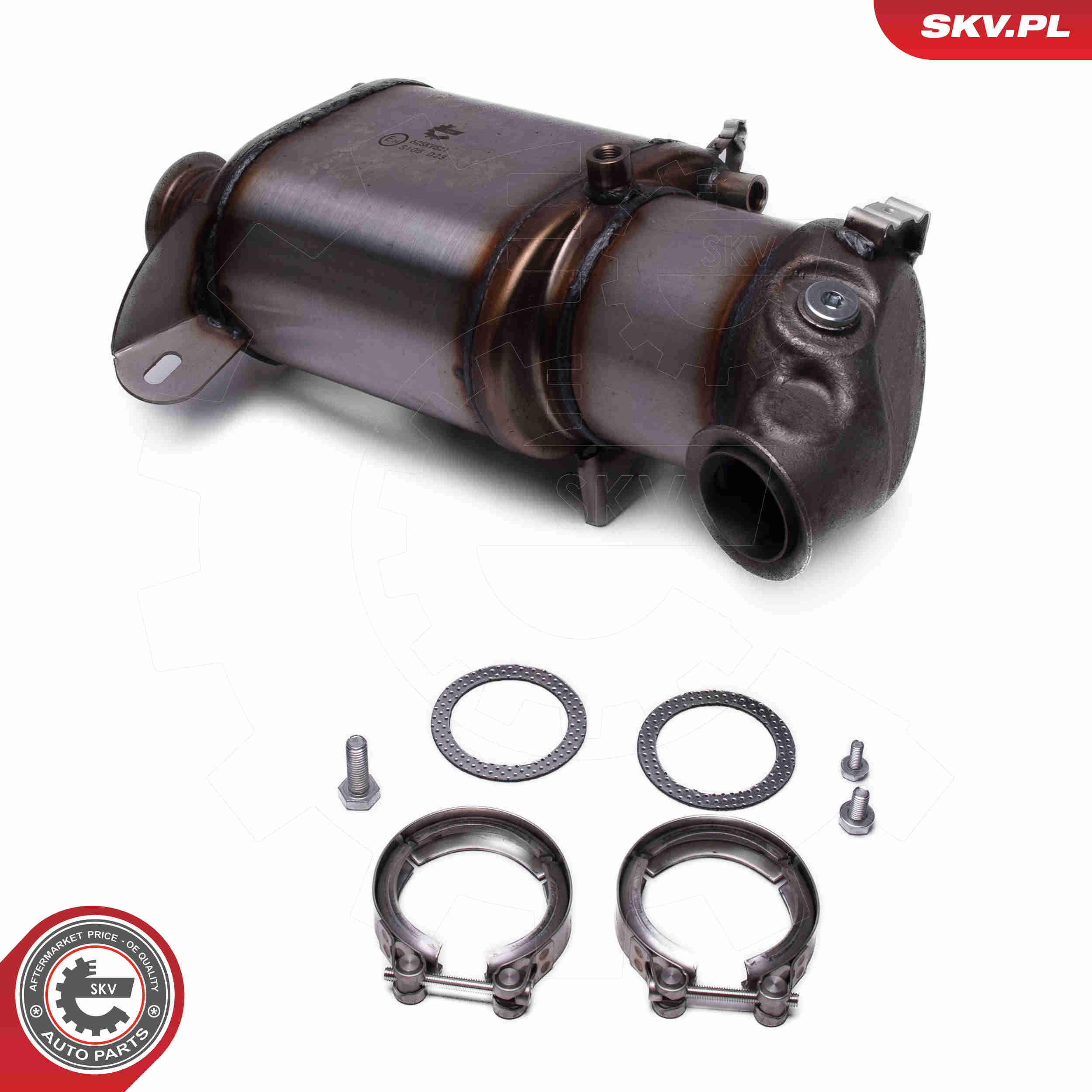 Soot/Particulate Filter, exhaust system - 62SKV521 ESEN SKV