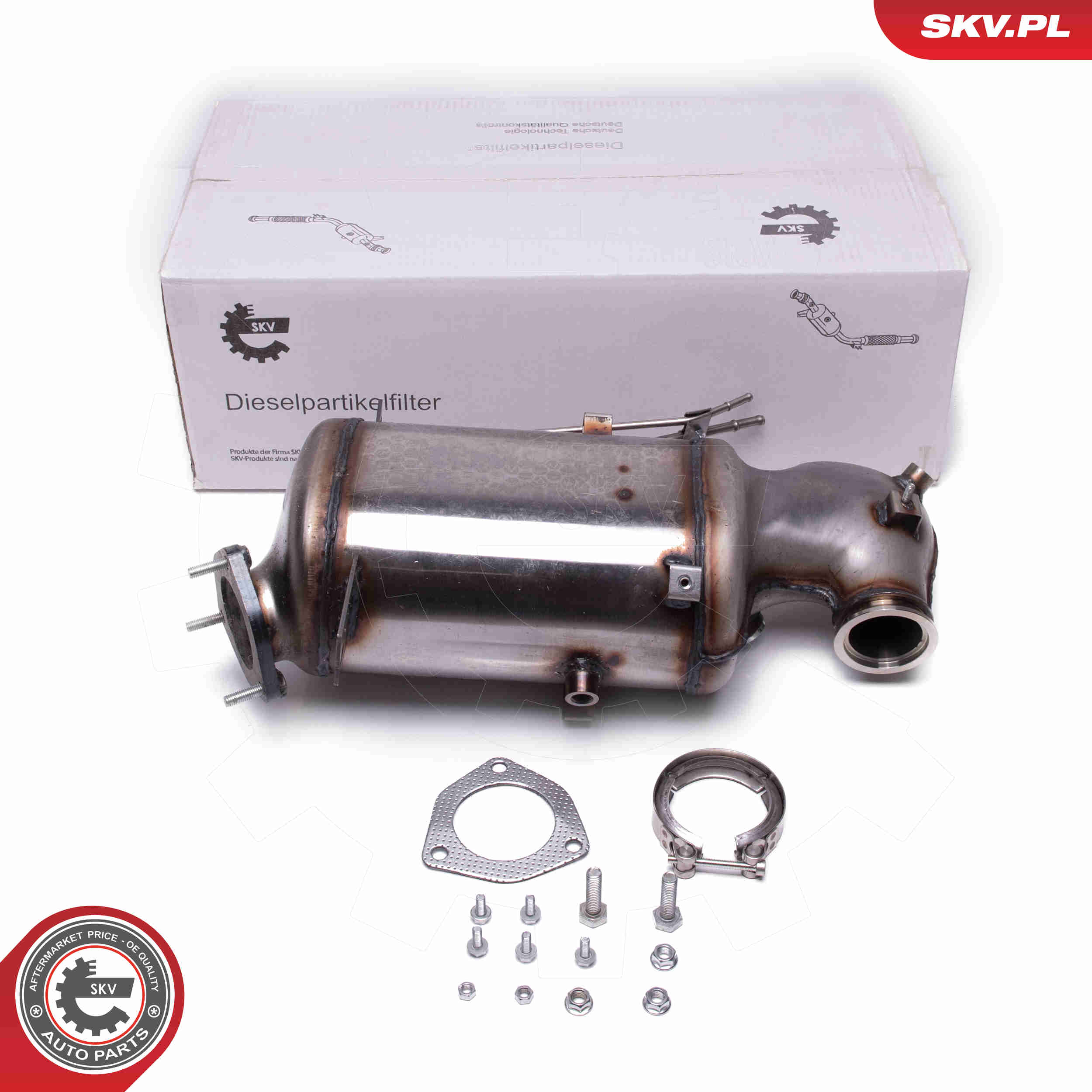 Soot/Particulate Filter, exhaust system - 62SKV522 ESEN SKV