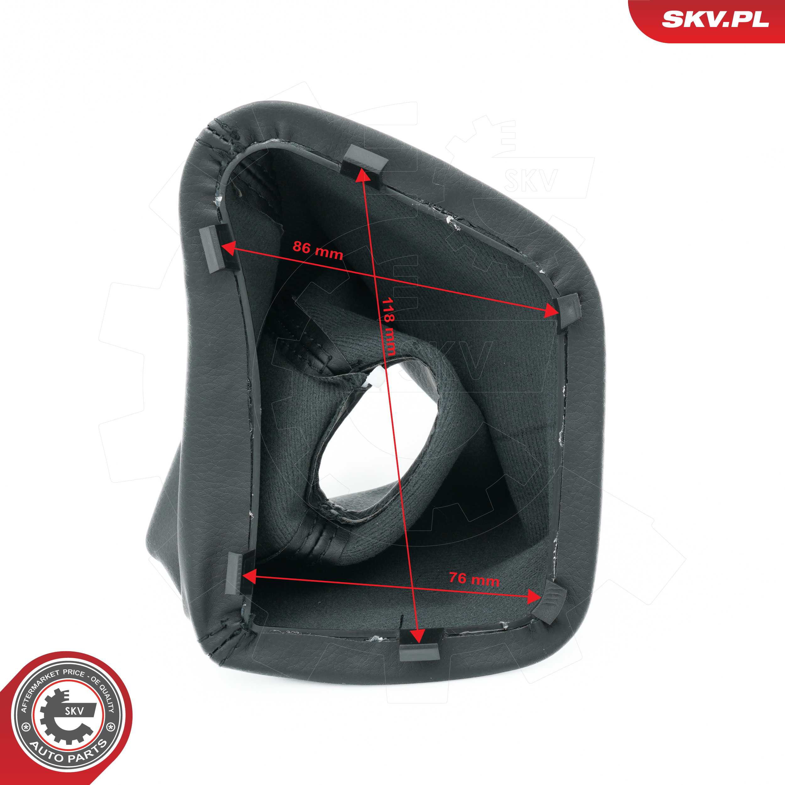 Pomello leva cambio - 63SKV907 ESEN SKV
