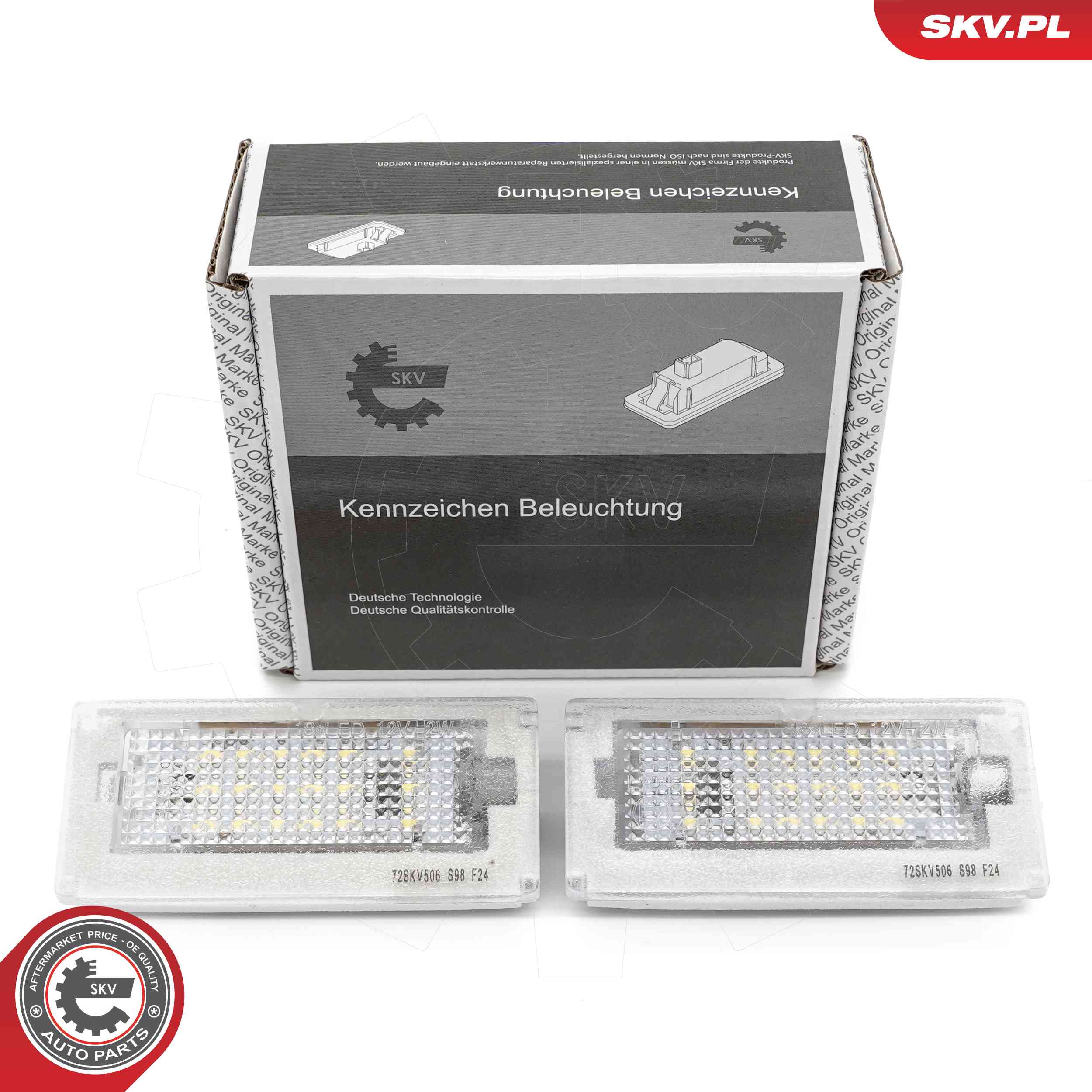 Licence Plate Light - 72SKV506 ESEN SKV