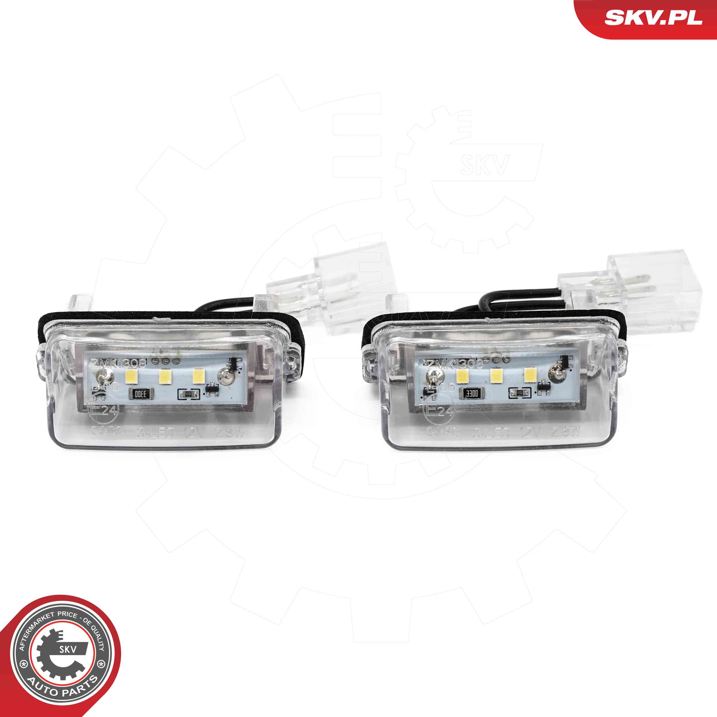 Licence Plate Light - 72SKV517 ESEN SKV