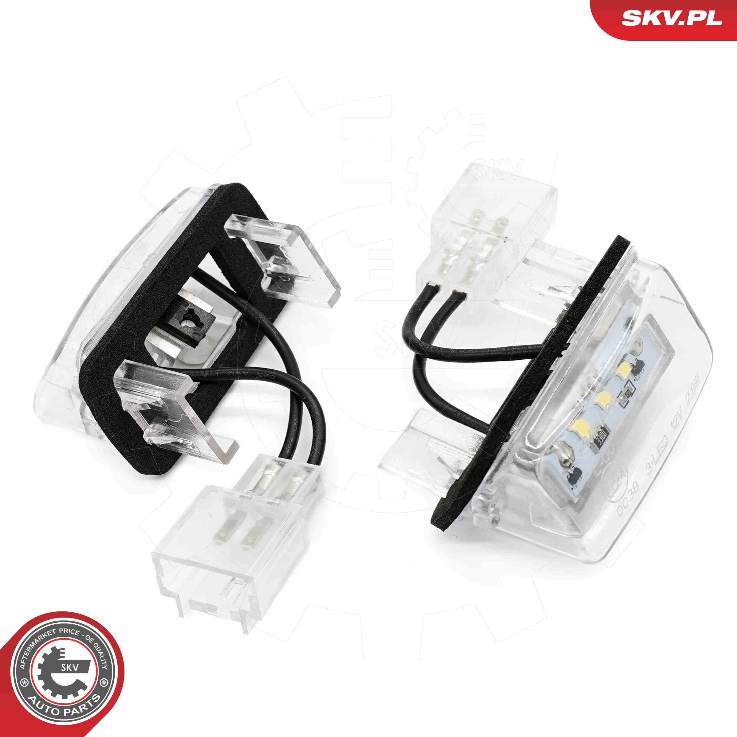 Licence Plate Light - 72SKV517 ESEN SKV