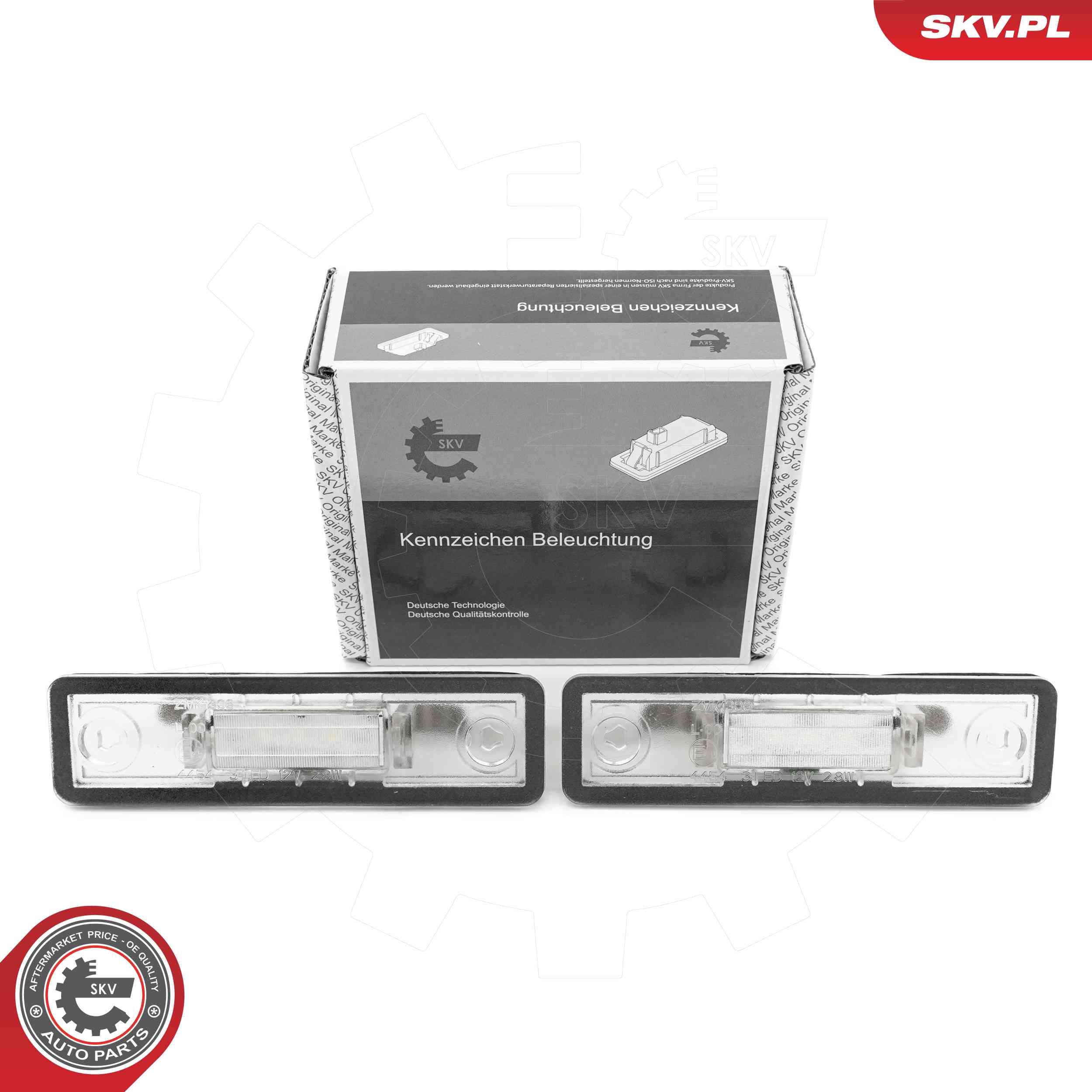 Luce targa - 72SKV519 ESEN SKV