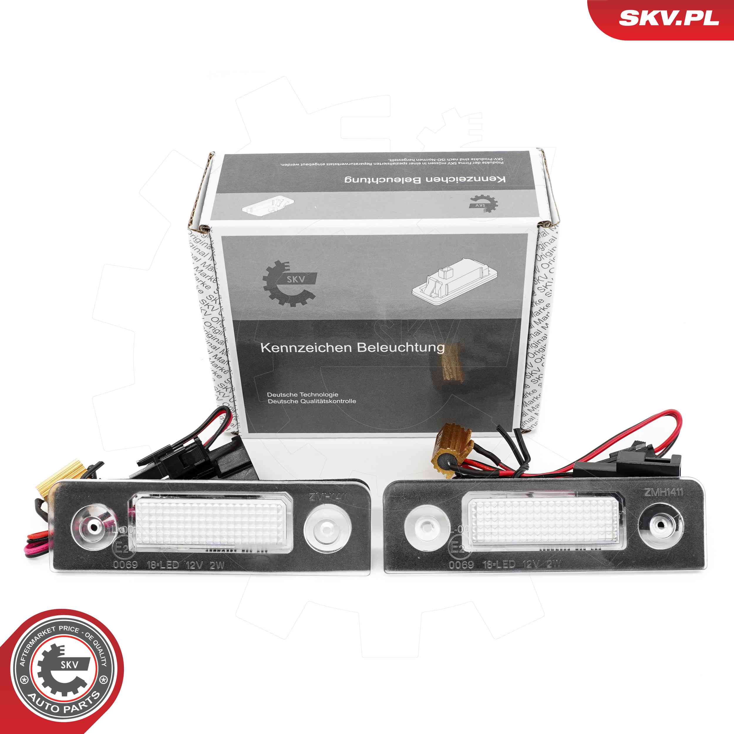 Licence Plate Light - 72SKV524 ESEN SKV