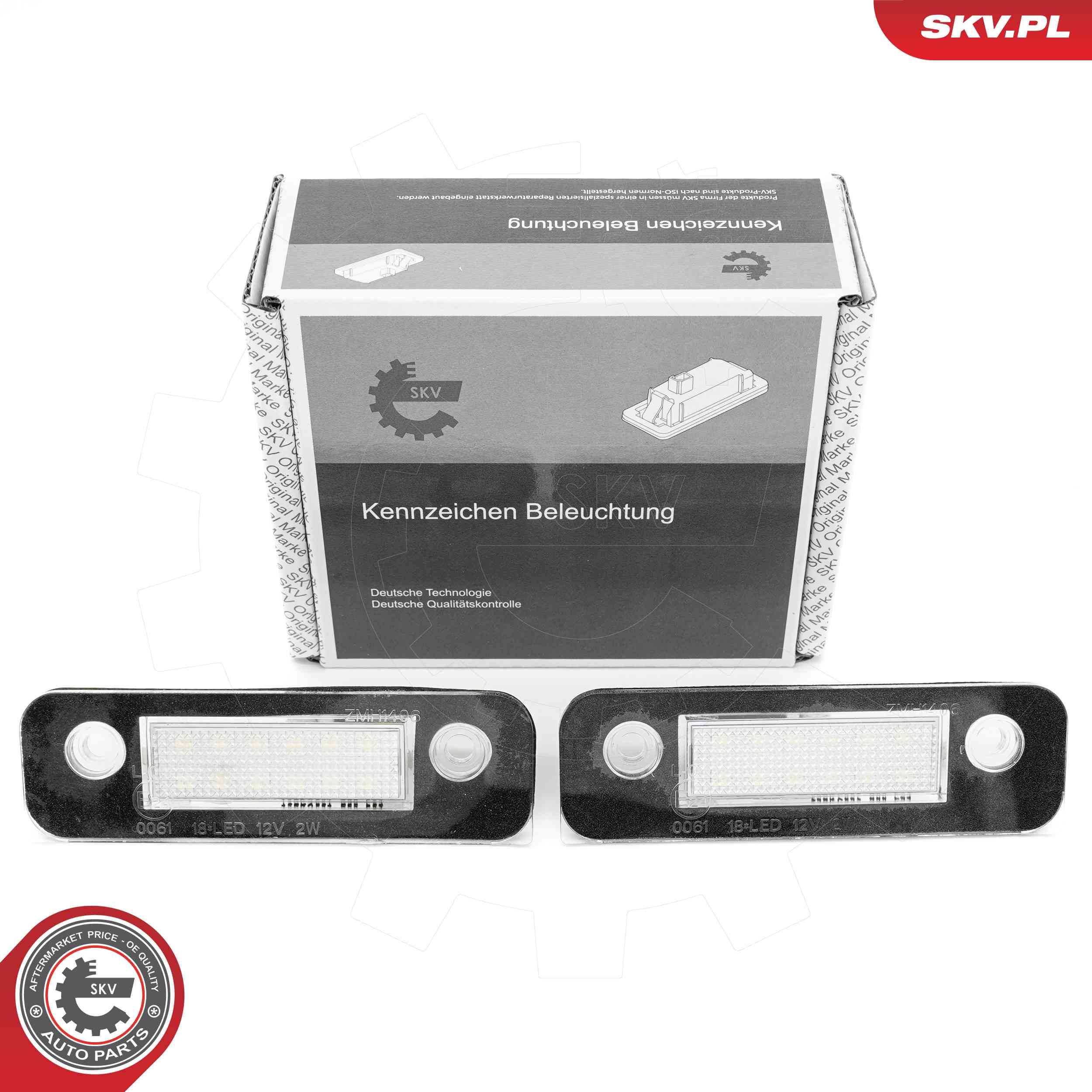 Licence Plate Light - 72SKV527 ESEN SKV