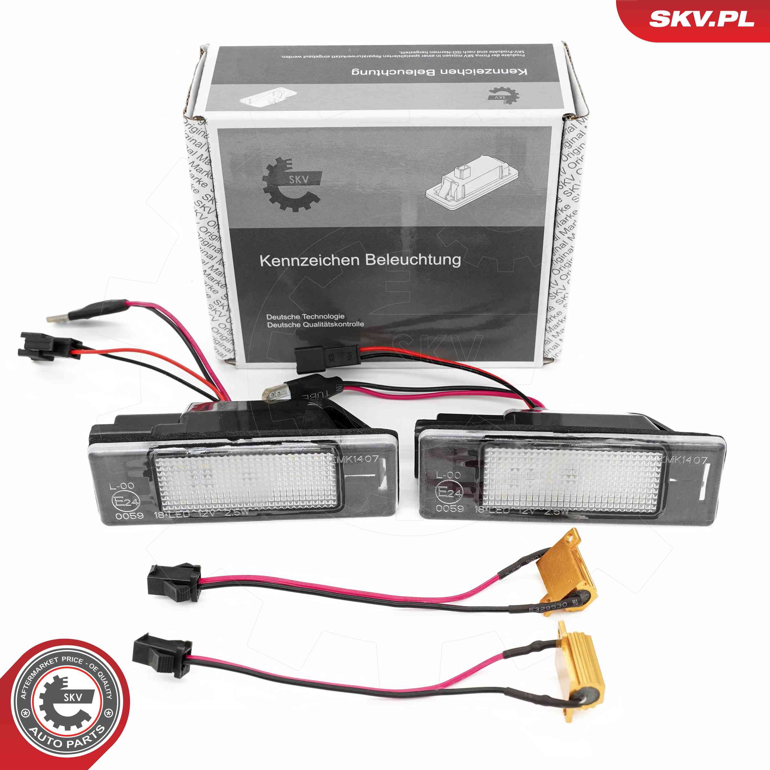 Licence Plate Light - 72SKV530 ESEN SKV