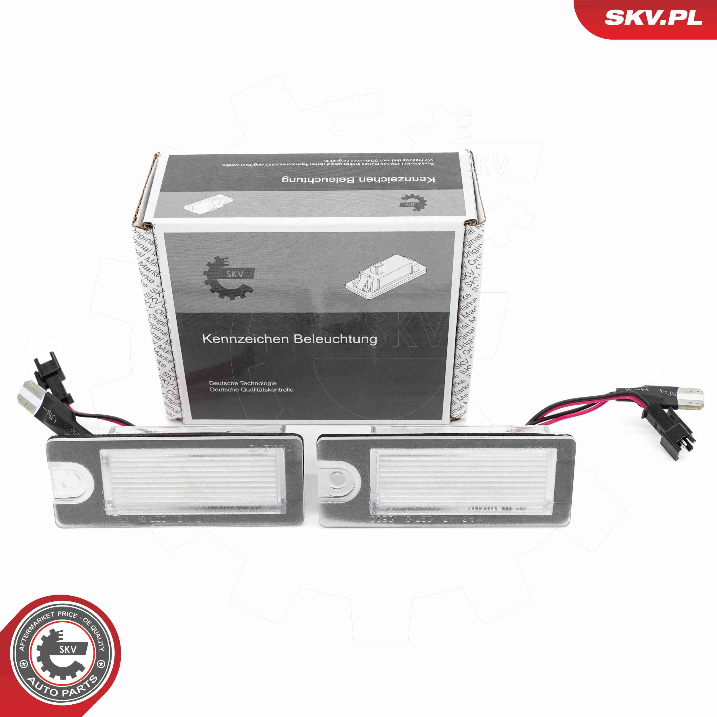Luce targa - 72SKV542 ESEN SKV