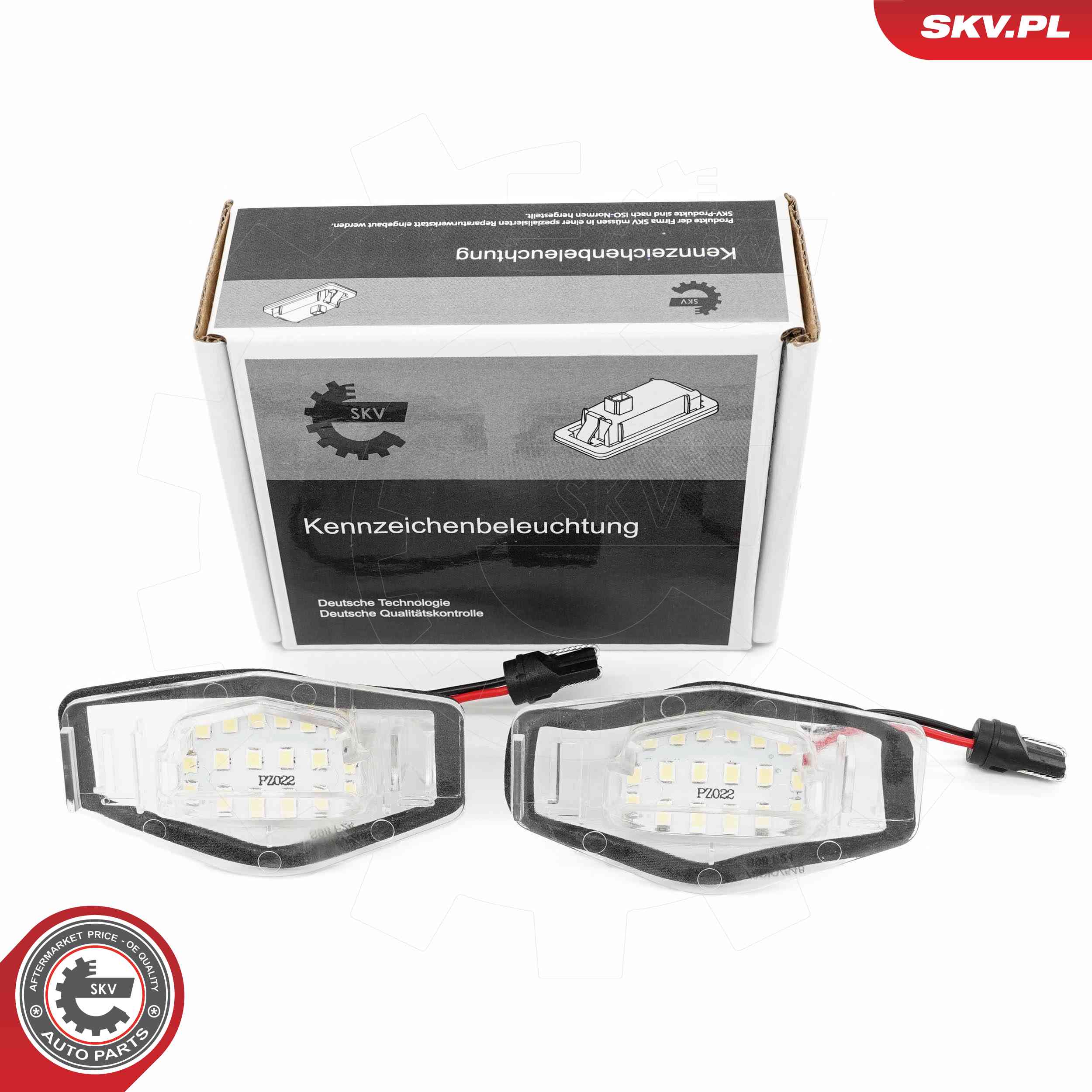 Luce targa - 72SKV548 ESEN SKV