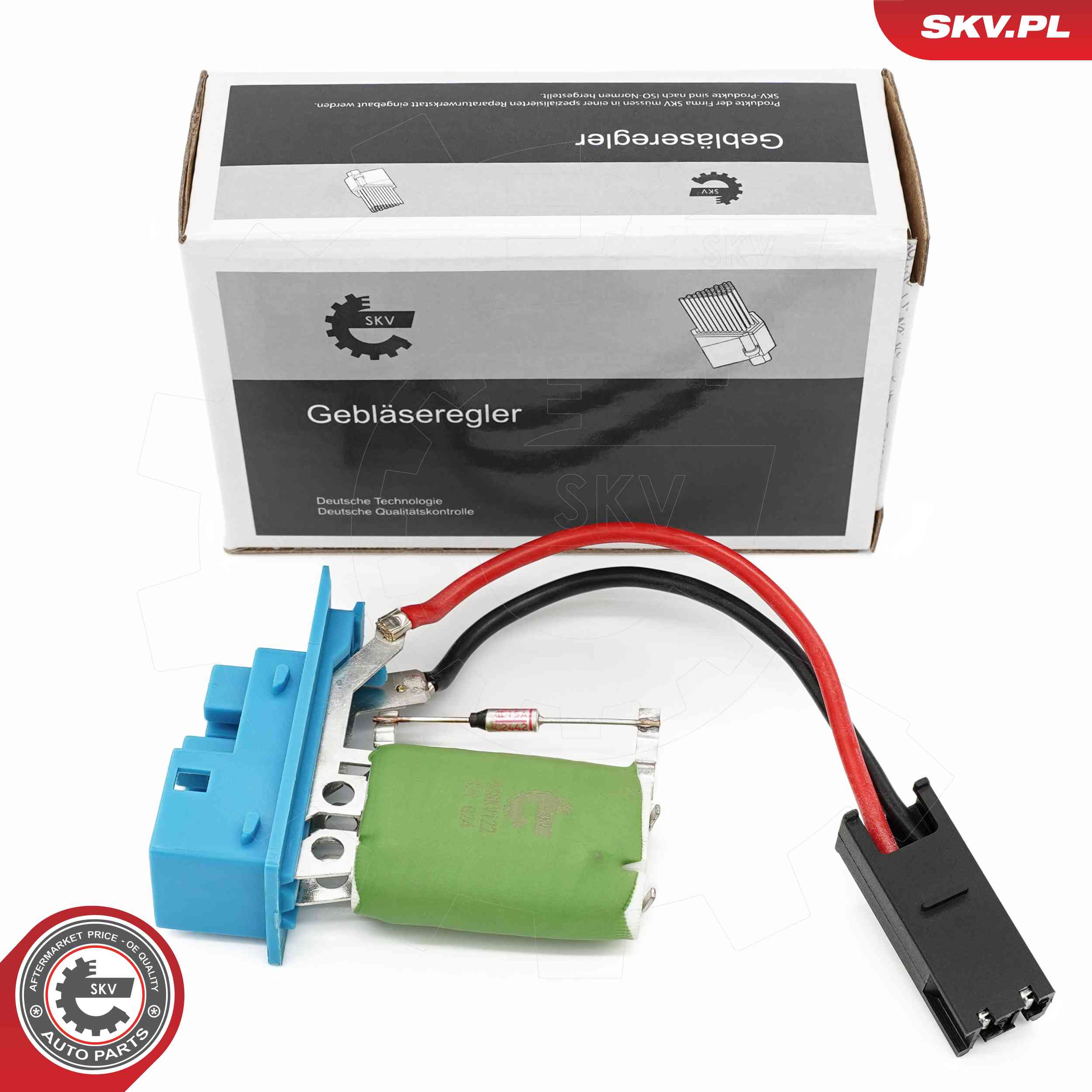 Resistor, interior blower - 94SKV122 ESEN SKV
