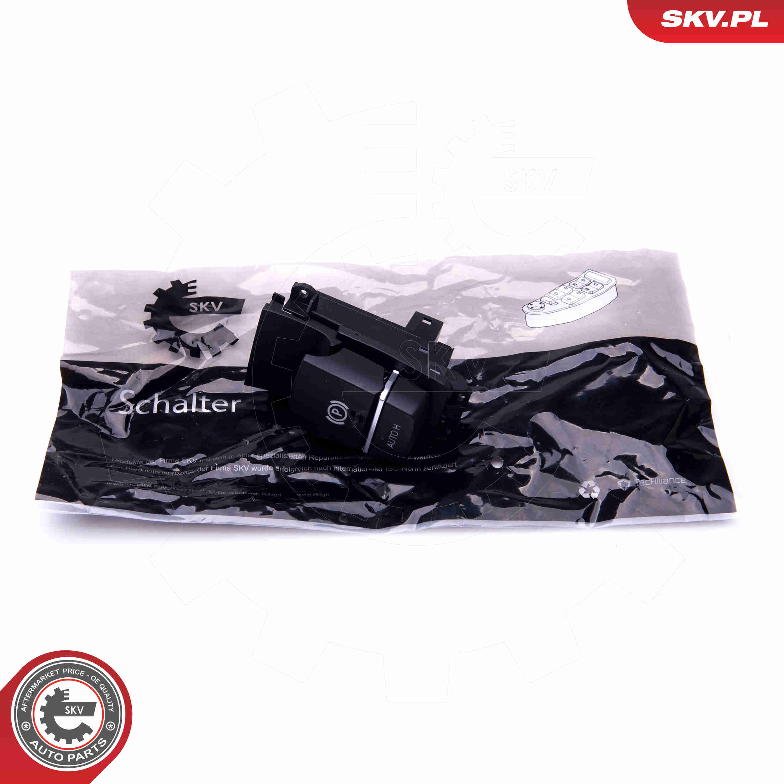 Switch, park brake actuation - 96SKV067 ESEN SKV