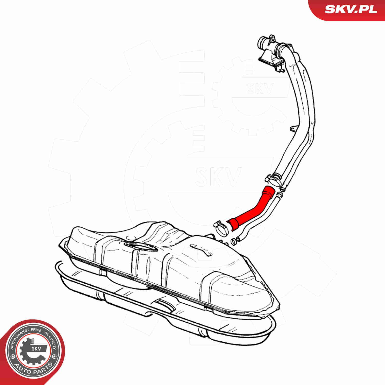 Fuel Line - 96SKV081 ESEN SKV