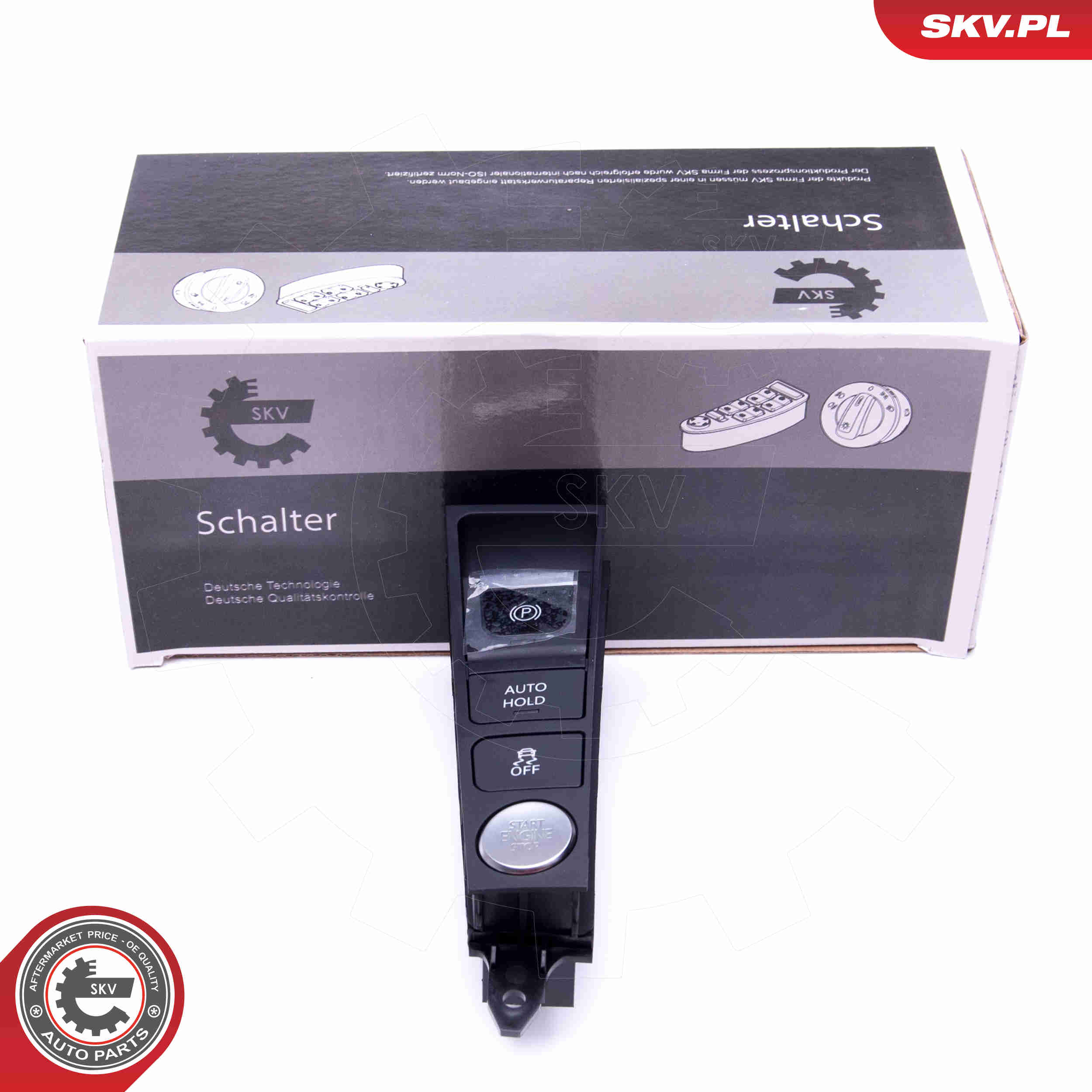 Switch, park brake actuation - 96SKV091 ESEN SKV