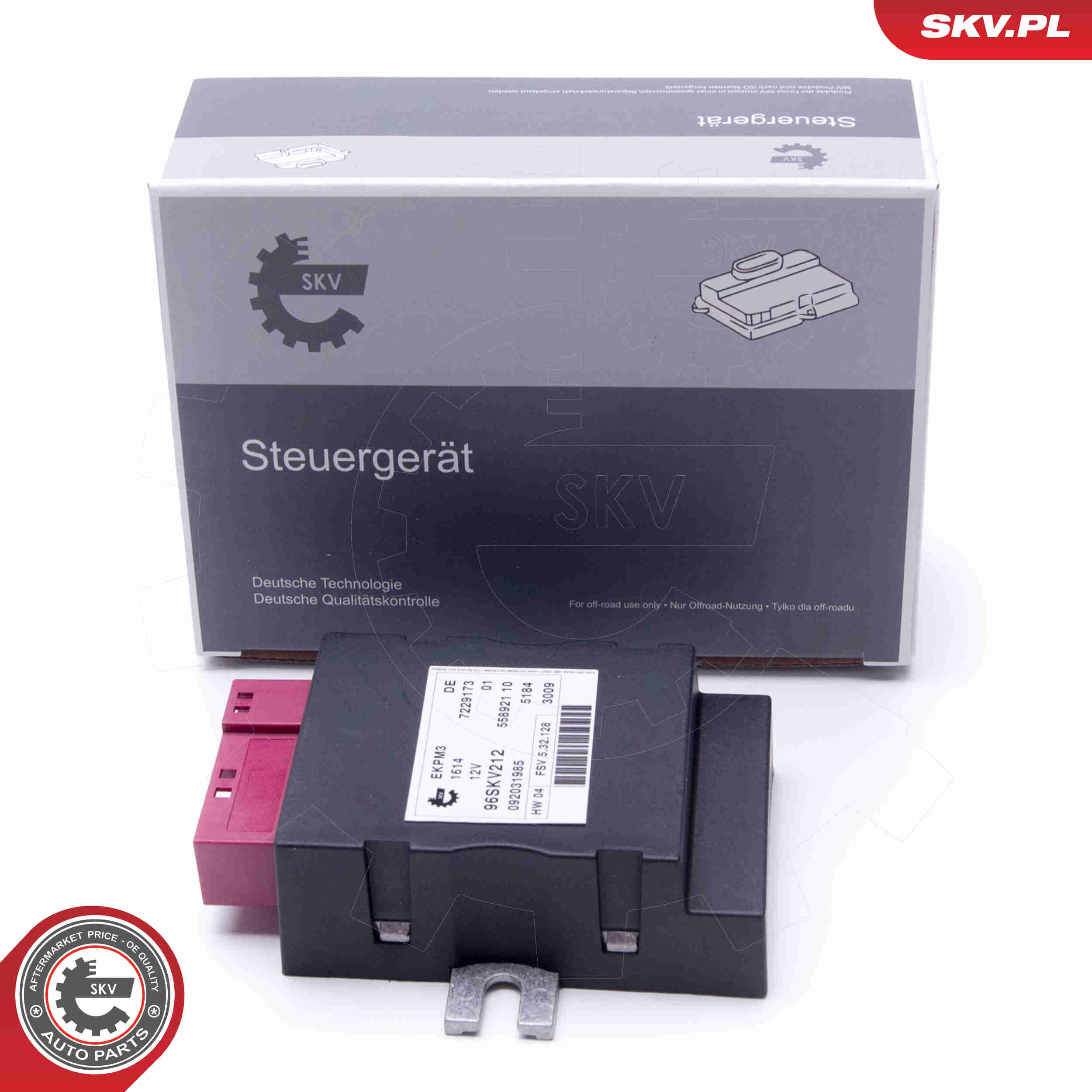 Control Unit, fuel pump - 96SKV212 ESEN SKV