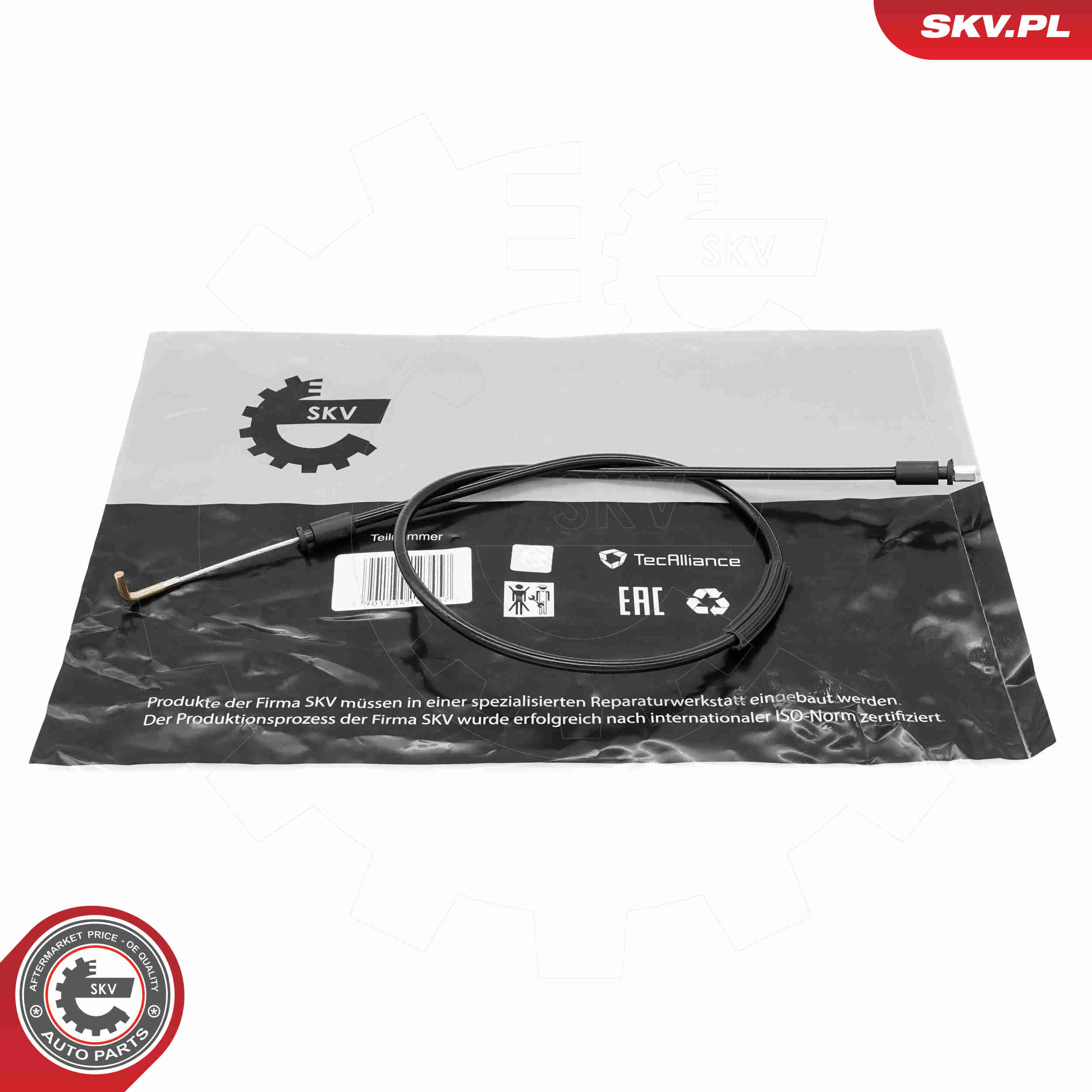Cable, door release - 96SKV278 ESEN SKV