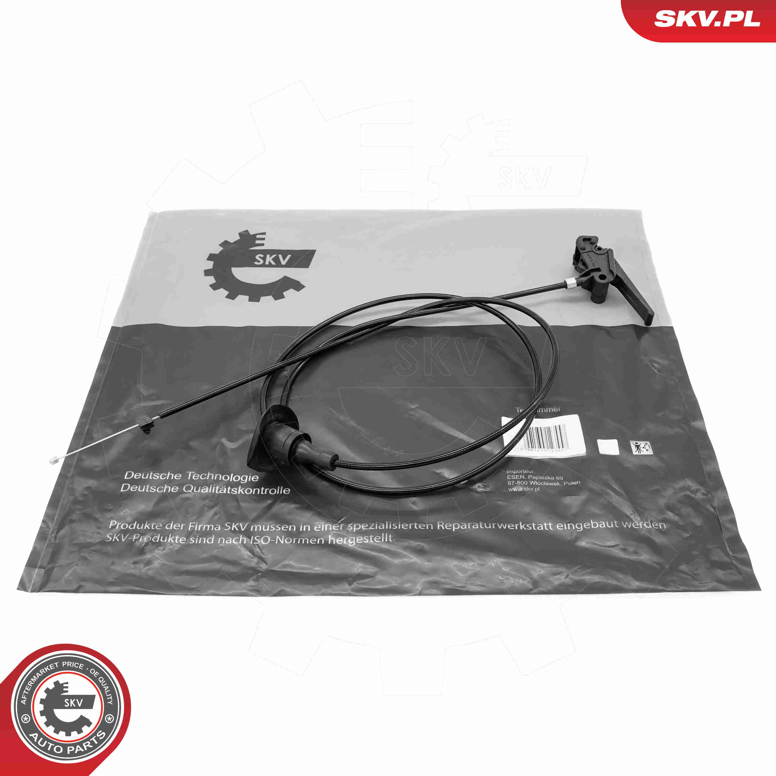 Cavo comando cofano motore - 96SKV981 ESEN SKV