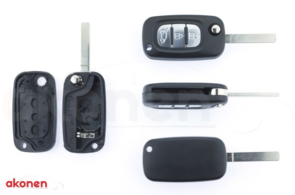 Корпус, автоключ - 004DC001 B CAR