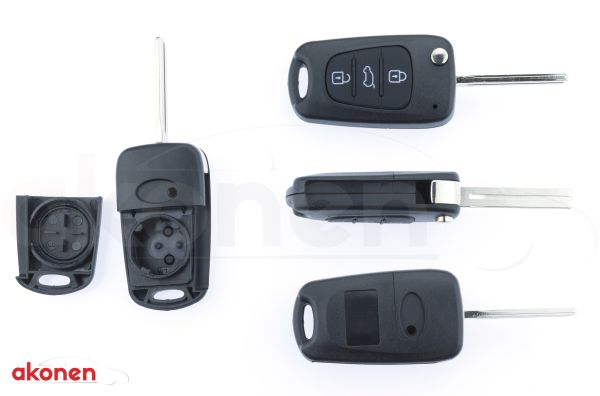 Automobilio rakto korpusas - 004KI006 B CAR