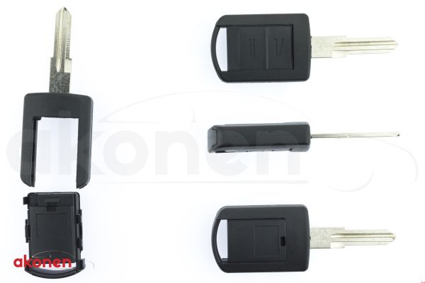 Корпус, автоключ - 004OP005 B CAR