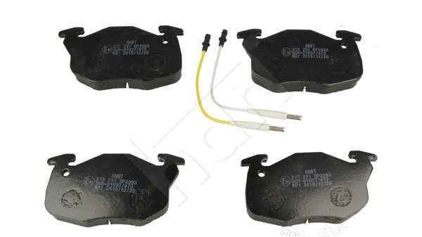 Brake Pad Set, disc brake - 215 231 HART