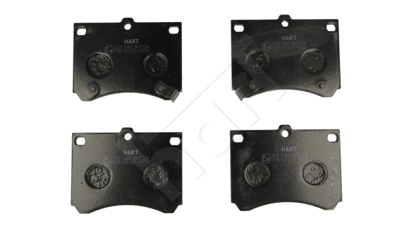 Brake Pad Set, disc brake - 215 248 HART