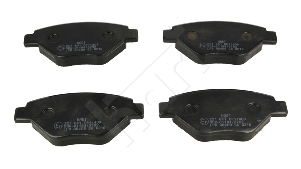 Brake Pad Set, disc brake - 221 641 HART