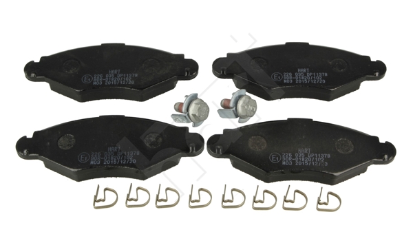 Brake Pad Set, disc brake - 226 035 HART