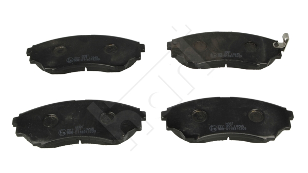 Brake Pad Set, disc brake - 227 351 HART