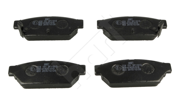 Brake Pad Set, disc brake - 224 151 HART