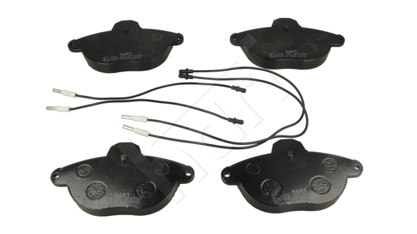 Brake Pad Set, disc brake - 225 705 HART