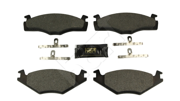 Brake Pad Set, disc brake - 248 869 HART