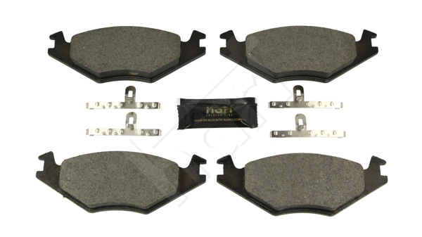 Brake Pad Set, disc brake - 248 870 HART