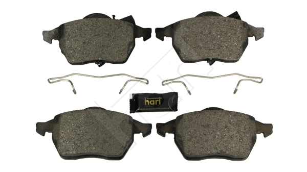 Brake Pad Set, disc brake - 248 887 HART