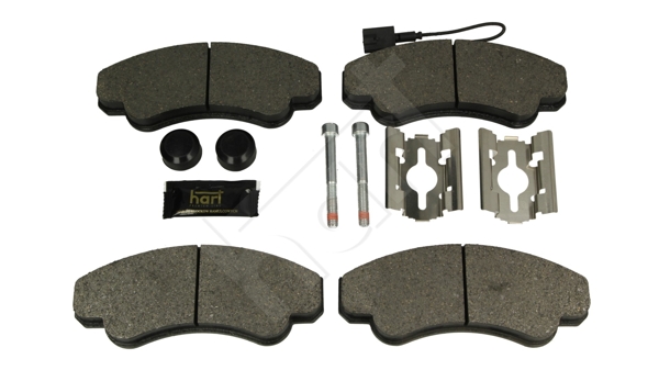 Brake Pad Set, disc brake - 248 924 HART