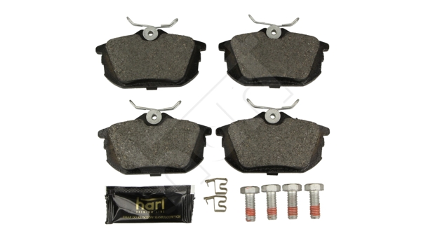 Brake Pad Set, disc brake - 249 172 HART