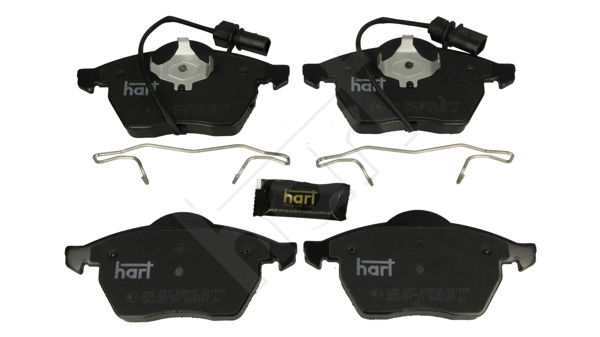 Brake Pad Set, disc brake - 248 887 HART
