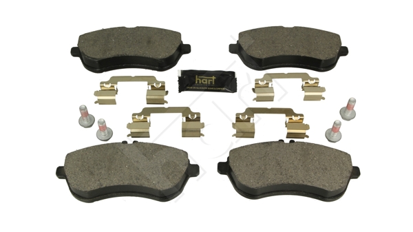 Kit pastiglie freno, Freno a disco - 248 968 HART
