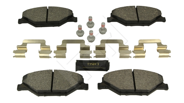 Brake Pad Set, disc brake - 249 155 HART