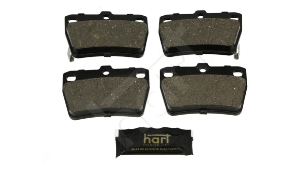 Brake Pad Set, disc brake - 252 301 HART