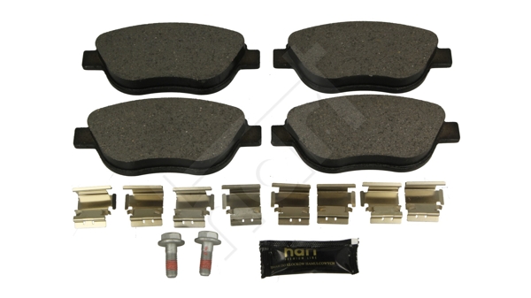 Brake Pad Set, disc brake - 252 311 HART