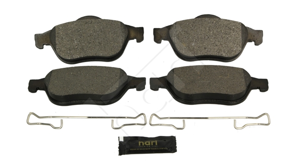 Brake Pad Set, disc brake - 252 317 HART
