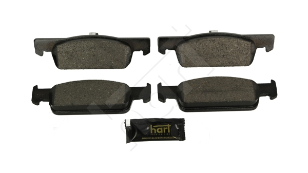 Brake Pad Set, disc brake - 252 391 HART