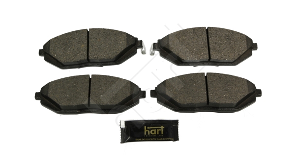 Kit pastiglie freno, Freno a disco - 253 758 HART