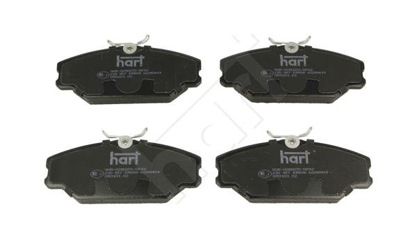 Brake Pad Set, disc brake - 215 957 HART