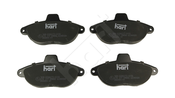 Brake Pad Set, disc brake - 219 117 HART