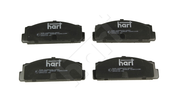 Kit pastiglie freno, Freno a disco - 220 193 HART