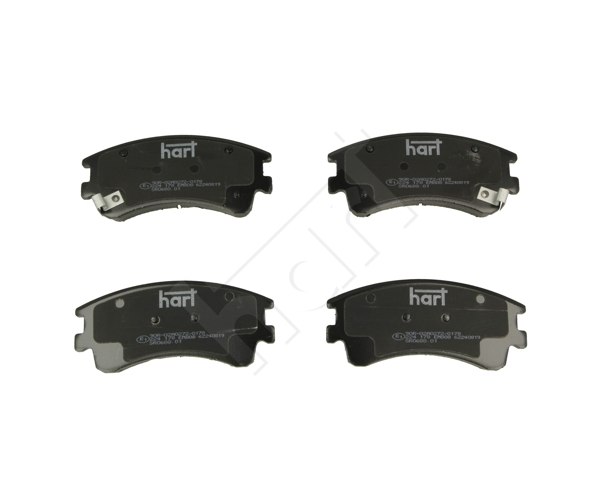 Brake Pad Set, disc brake - 224 178 HART