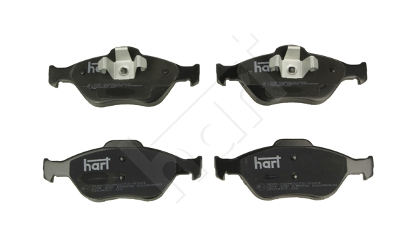 Brake Pad Set, disc brake - 224 185 HART