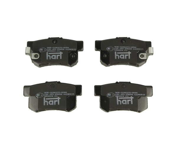 Brake Pad Set, disc brake - 215 259 HART