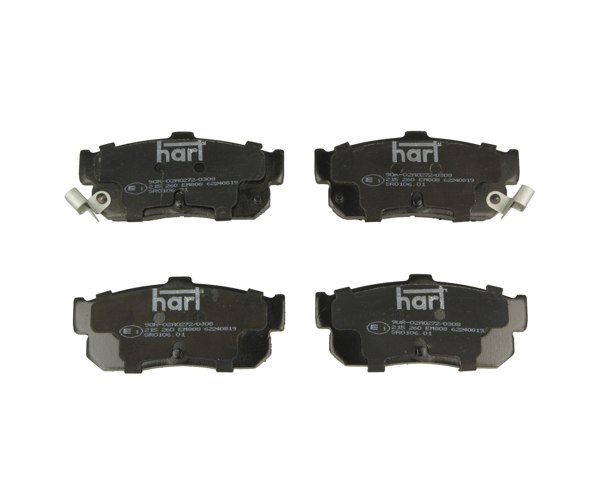 Brake Pad Set, disc brake - 215 260 HART